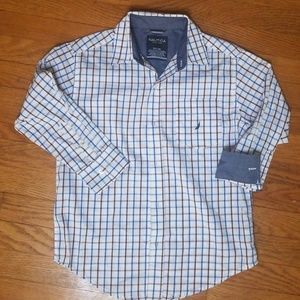 Boys nautica button down Shirt